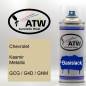 Preview: Chevrolet, Kasmir Metallic, GCG / G4D / GNM: 400ml Sprühdose, von ATW Autoteile West.